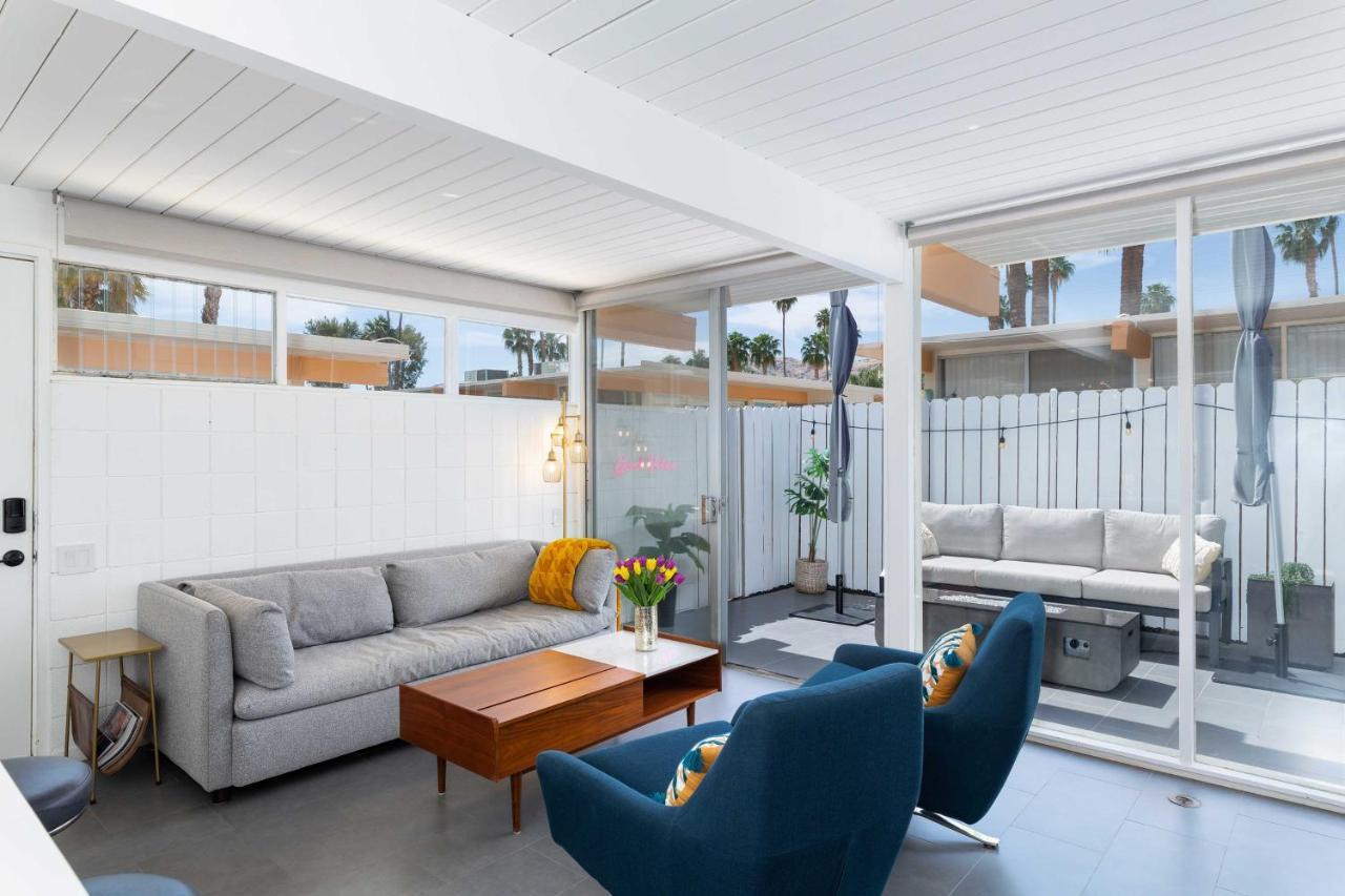 Mid-Century Palm Springs Bungalow With Patio! المظهر الخارجي الصورة