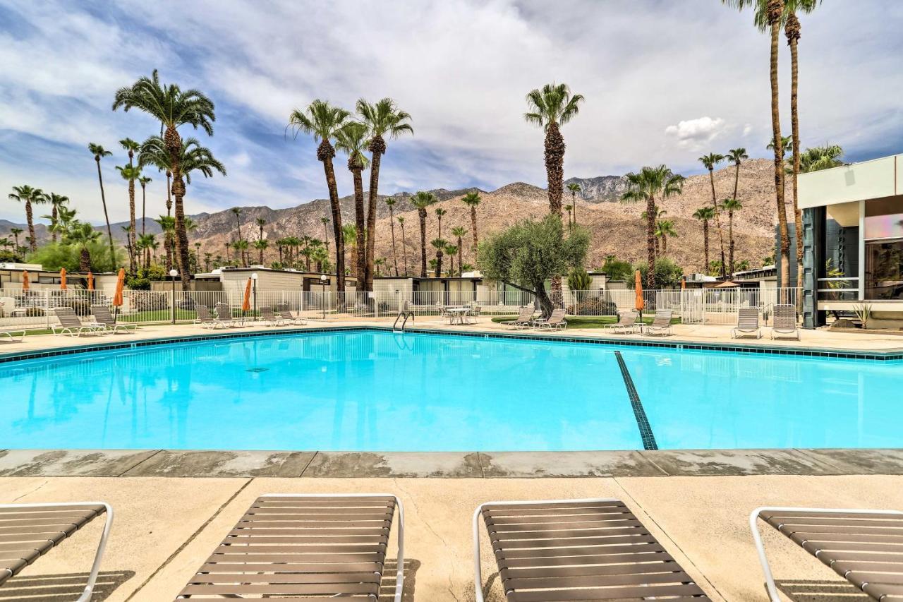Mid-Century Palm Springs Bungalow With Patio! المظهر الخارجي الصورة
